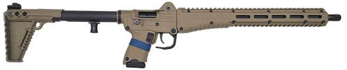 Kel-Tec SUB-2000 Gen3 9mm Luger Rifle with Tan Aluminum Receiver and Folding Stock