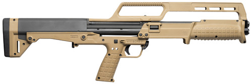 Kel-Tec KSG410TAN 410 Bore Pump Shotgun with 18.5-Inch Barrel and Tan Synthetic Stock