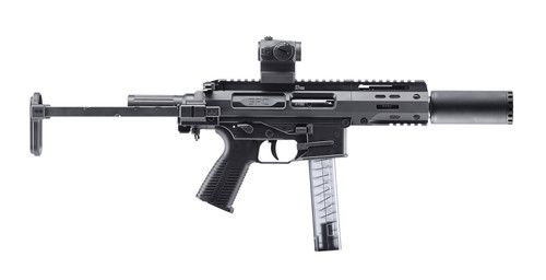 B&T Firearms SPC9 9mm Luger Pistol with PDW Stock and Optic-Ready Design