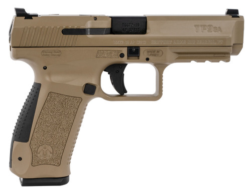 Canik TP9SA Mod.2 9mm Luger Pistol with Flat Dark Earth Finish - 18+1 Capacity