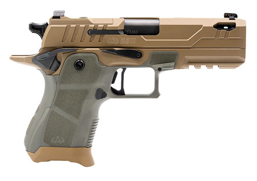 OA Defense OA2311CPROKITHDSPRT15 Compact Pro 9mm Luger Pistol with High Desert Sage Finish and Optic Ready Slide