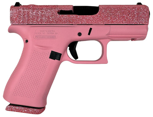 Glock PX4350204NFRMOSBG G43X 9mm Luger with Bubblegum Cerakote Finish and Optic Ready Slide