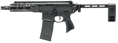 Sig Sauer MCX Rattler LT in 5.56 NATO with Folding Brace and 7.75-inch Barrel - Part No. PMCX556N7BLTPCB