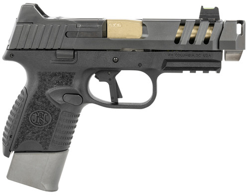 FN 66101347 509 CC Edge 9mm Luger Pistol with Threaded Barrel and Optic Cut