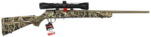 Savage Arms 96867 93 XP 17 HMR Bolt-Action Rifle with 21-Inch Button Rifled Barrel and Camouflage Synthetic Stock