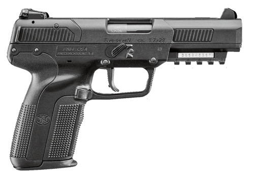 FN Five-seveN Pistol with 4.8-inch Barrel in Black - 5.7x28mm, 10+1 Capacity