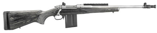 Ruger 6822 Scout Rifle in 308 Win with 18-inch Matte Stainless Threaded Barrel