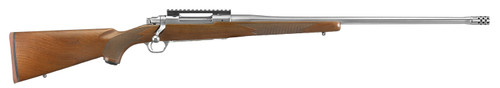 Ruger Hawkeye Hunter Full Size Bolt-Action Rifle in 300 Win Mag with 24-Inch Satin Stainless Steel Barrel