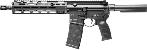 HK MR556 A4 11-inch 5.56x45mm Semi-Auto Rifle with M-LOK Handguard and Black Finish