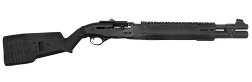 Langdon Tactical Tech LTT1301HBFRMBLK Beretta 1301 Patrol Shotgun with Heat Shield and Magpul Stock