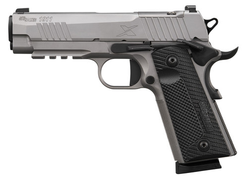 Sig Sauer 1911XCA45SS 45 ACP 4.2-inch Barrel, Bead Blasted Finish, Ambidextrous Safety