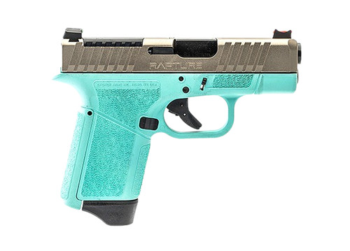 Gforce Arms GF932512RN Rapture Sub-Compact 9mm Pistol with Robin Egg Blue Cerakote Finish