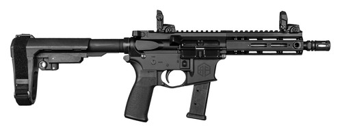 Alpha Foxtrot AF MG9 7.5-inch 9mm Luger Tactical Rifle with M-LOK Handguard and Magpul MBUS Pro Sights