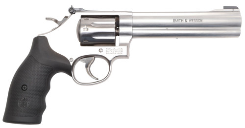 Smith & Wesson Model 648 .22 WMR Revolver with 6-Inch Stainless Steel Barrel and K-Frame Design