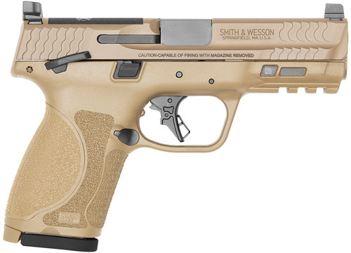 Smith & Wesson M&P M2.0 14100 9mm Compact Pistol with Flat Dark Earth Finish