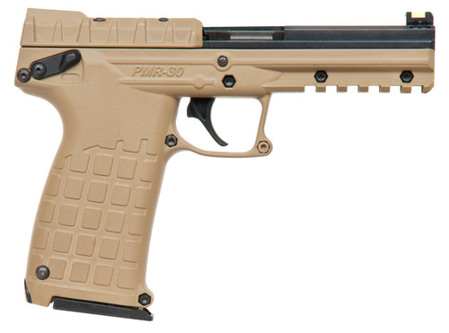 Kel-Tec PMR30BTAN 22 WMR Pistol with 4.3-Inch Fluted Barrel and Tan Polymer Frame