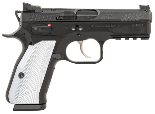 CZ Shadow 2 Compact 9mm Pistol with 4-Inch Barrel  Black Finish, 15+1 Capacity