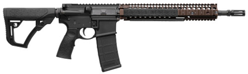 Daniel Defense DDM4 M4A1 5.56 NATO Rifle with 14.5-Inch Threaded Barrel and Flat Dark Earth Handguard