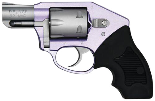 Charter Arms 52240 Pathfinder Lite Lavender Lady .22 LR Revolver with 8-Shot Capacity and 2-Inch Matte Stainless Barrel