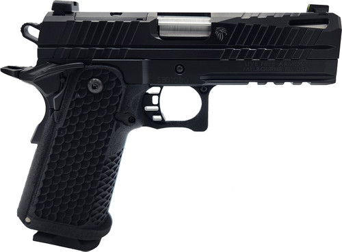 Live Free Armory Apollo 11 CPT 9mm Pistol with Elite Black Cerakote Finish and 4.15-inch Barrel