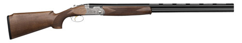 Beretta USA J686FN8 686 Silver Pigeon I Shotgun - 410 Gauge, 28-inch Barrel, Nickel Engraved Finish