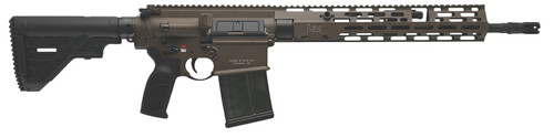 HK MR762A4 Rifle with 16.5-inch Threaded Barrel and Ambidextrous Features