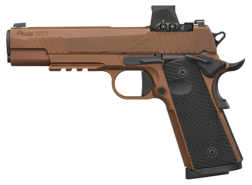 Sig Sauer 1911XR45CXR3RXX 45 ACP 5-Inch Coyote PVD Optic Ready 8-Round Pistol