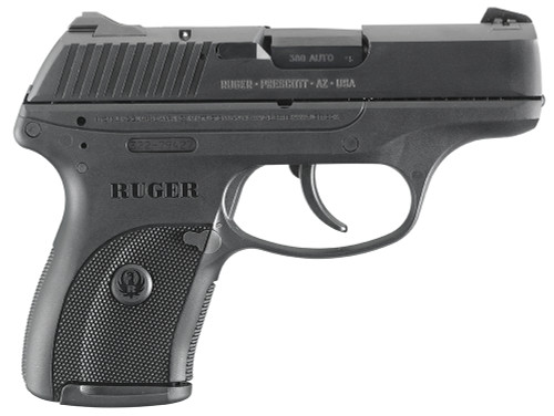 Ruger LC380 Pistol with 3.12-Inch Barrel - 380 ACP, Black Polymer Frame, 7-Round Capacity