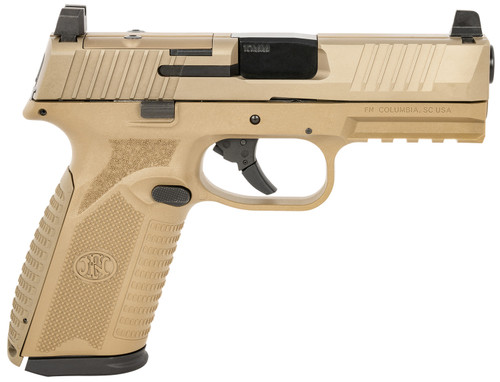 FN 66-101380 510 MRD Full Size 10mm Auto Pistol with Flat Dark Earth Finish