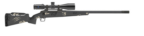 Fierce Firearms FCRFP28NOS26MM Bolt-Action Rifle with Carbon Fiber Barrel and Digital Camouflage Stock