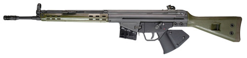 PTR 405 GI-200001 .308 Winchester Semi-Auto Rifle with 18-Inch Barrel and Green Synthetic Stock