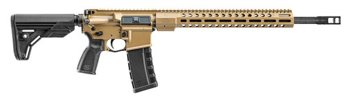 FN 36100676 FN15 DMR3 5.56 NATO Rifle with 18-Inch Barrel and FDE Cerakote Finish