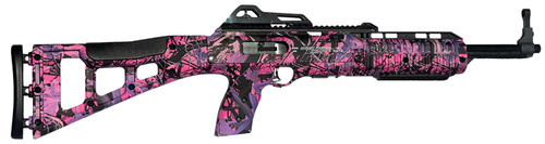 Hi-Point 995TSPI Carbine 9mm Luger with Country Girl Camo Finish and Skeletonized Stock
