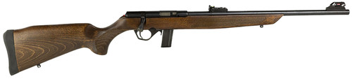 Rossi RB22L1811WD Full Size .22 LR Bolt-Action Rifle with 18-Inch Stainless Steel Barrel and Hardwood Monte Carlo Stock