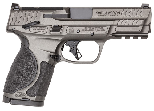 Smith & Wesson M&P9 M2.0 14104 Metal Compact 9mm Luger with 4-Inch Barrel and Tungsten Gray Cerakote Finish
