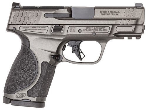 Smith & Wesson M&P9 M2.0 14102 Metal Compact 9mm Luger Pistol with Tungsten Gray Cerakote Finish