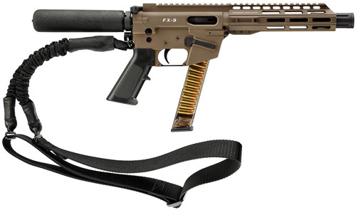 FREEDOM ORDNANCE FX9P8T-FDE 9mm Luger Pistol with 8-Inch Barrel and 31+1 Capacity