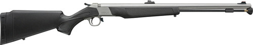 CVA PR2117S Wolf V2 Break Open .50 Caliber Rifle with 24-Inch Stainless Steel Barrel and Fiber Optic Sights