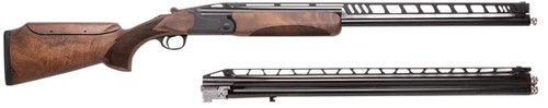 Charles Daly Chiappa 930410 202TGT Unsingle 12 Gauge Over/Under Break Action Shotgun with Adjustable Cheek Riser and Walnut Stock