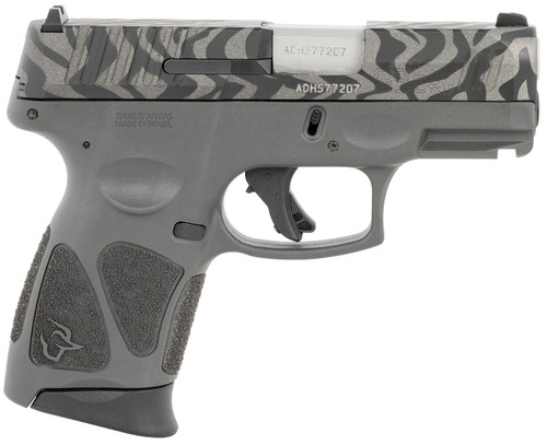 Taurus G3C 9mm Compact Pistol with Zebra Stripes Finish - Part #1-G3C931G-ZEB