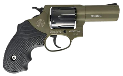 Rossi 2-RP631F-LOK RP63 Small Frame 357 Mag/38 Special +P Revolver with Sniper Green Cerakote Finish