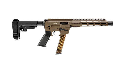 Freedom Ordnance FX9P10S-FDE 9mm Luger Rifle with 10-Inch Barrel and 31+1 Capacity