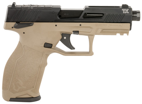 Taurus 1-2TX22P141F-10 22 LR Semi-Automatic Pistol with Threaded Barrel and Flat Dark Earth Frame