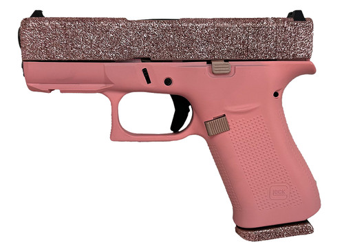 Glock G43X 9mm Luger with Pink Cerakote Finish and MOS Cut - Model PX4350204NFRMOSGLAM