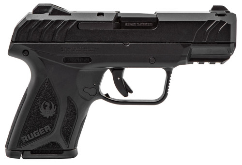 Ruger Security-9 Compact 9mm Luger Pistol with 3.42-inch Barrel and Black Polymer Frame