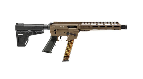 Freedom Ordnance FX9P10-FDE 9mm Luger Semi-Automatic Rifle with 10-Inch Barrel in Flat Dark Earth