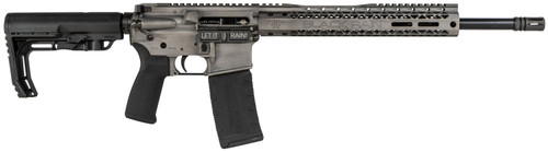 Black Rain BROFUSIONTB 5.56 NATO 16-inch Titanium Battleworn Rifle with Minimalist MFT Stock