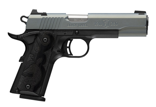 Browning 051992492 1911 Black Label Full Size 380 ACP Pistol with Matte Stainless Steel Barrel and Cerakote Finish