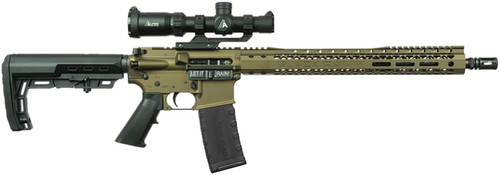 Black Rain Ordnance BROROTROPT03 16-Inch 5.56 NATO AR-15 Rifle with Magpul Stock