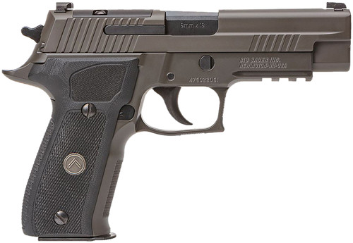 Sig Sauer P226 Legion 9mm Luger with Optic Ready Slide and 4.40-inch Barrel – Part Number 226RM9LEGIONSAOR2
